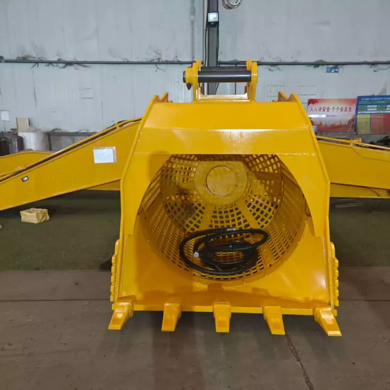 Многофункциональный роторный просеивающий ковш для CAT 336